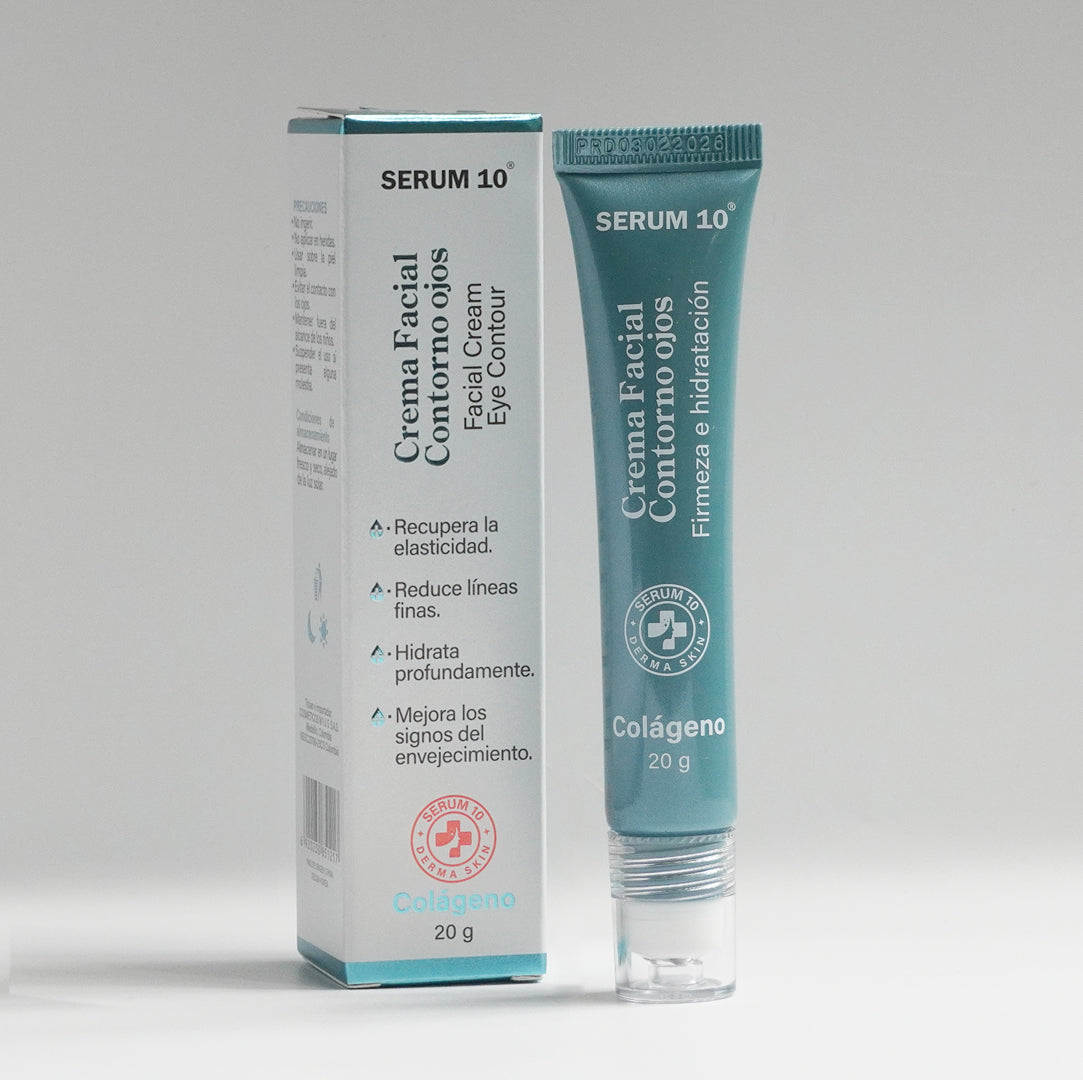 CONTORNO DE OJOS SERUM 10 OFERTA 2X1 - REDUCE OJERAS, BOLSAS Y ARRUGAS EN MENOS DE 1 MES